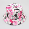 2-6T Baby Cartoon Print Bucket Sun Hat Floral Children Summer Panama Caps Baby Girls Fisherman Straw Hat Kids Boys Topee cap
