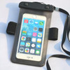 Universal waterproof phone case noctilucence transparent touchable arm band for samsung galaxy s6 edge iphone 6 plus