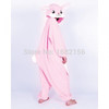 Unisex Adult Onesie Animal Kawaii Pink Rabbit Pajamas Fleece Onesie Cartoon Cosplay Costumes Sleepwear S-XL