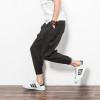 Unique Pocket Design Mens Joggers Mens Harem Pants Fashion Slim Fit Trousers Casual Sweatpants B80