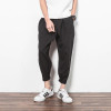 Unique Pocket Design Mens Joggers Mens Harem Pants Fashion Slim Fit Trousers Casual Sweatpants B80
