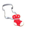 SDR Christmas Cookie Cutter Tools Aluminium Alloy Gingerbread Men Shaped Holiday Biscuit Mold Kitchen cake Decorating Tools