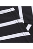 Scoop Neck  Asymmetric Hem  Striped  Sleeveless Maxi Dresses