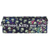 School Supplies Alien Prints Pencil Cases Students Stationery Storage Organizer Escolar Zipper Boys Gifts Pen Bags Makeup Bags
