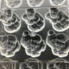 Santa Claus chocolate molds,Christmas Day shape chocolate polycarbonate mold,pc plastic Festival tree candy tools