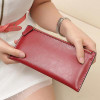 Aliwilliam Vintage Genuine Leather Clutch Bag Women Long Wallets Zipper Clutches Ladies Wallet Long Purse Card Money Bag Female Aliwilliam Vintage Genuine Leather Clutch Bag Women Long Wallets Zipper Clutches Ladies Wallet Long Purse Card Money Bag Female
