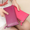 Aliwilliam Vintage Genuine Leather Clutch Bag Women Long Wallets Zipper Clutches Ladies Wallet Long Purse Card Money Bag Female Aliwilliam Vintage Genuine Leather Clutch Bag Women Long Wallets Zipper Clutches Ladies Wallet Long Purse Card Money Bag Female