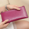 Aliwilliam Vintage Genuine Leather Clutch Bag Women Long Wallets Zipper Clutches Ladies Wallet Long Purse Card Money Bag Female Aliwilliam Vintage Genuine Leather Clutch Bag Women Long Wallets Zipper Clutches Ladies Wallet Long Purse Card Money Bag Female