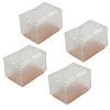 8pcs Chair Leg Caps Feet Pads Furniture Table Covers Wood Floor Protectors
