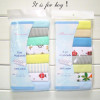 8Pc Baby Infant Newborn Towel Washcloth Bathing Feeding Wipe baby handkerchief face small towels