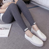 8802# New Elastic Waist Skinny Maternity Legging 2017 Spring Summer Clothes For Pregnant Women Stretch Belly Pregnancy Clothing