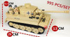 82011 995pcs Century Military Building Block German King Tiger Tank Model bricks Eduction Toy Compatible legoes gift kid set boy
