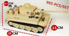 82011 995pcs Century Military Building Block German King Tiger Tank Model bricks Eduction Toy Compatible legoes gift kid set boy