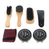 8 Pcs/Set Pro Shoes Care Kit Portable For Boots Sneakers Cleaning Set Brush Shine Polishing Tool For Leather Shoes