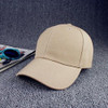 New adjustable solid color twill cotton canvas strapback baseball cap women men unisex  sun hat bone gorras hot sale