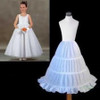 New A-line 3 Hoops Children Kid Dress Bridal Petticoat Crinoline Underskirt Wedding Accessories For Flower Girl Dress