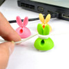 New 6 x Cable Clip Desk Tidy Wire Drop Lead USB Charger Cord Holder Secure Table jan18 Extraordinary