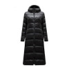 New 2017 Winter Women Parkas 90% White Duck Extra Long Down Jacket Women's Ultra light Weight Brand Down Coat Female Outerwear