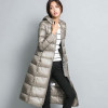 New 2017 Winter Women Parkas 90% White Duck Extra Long Down Jacket Women's Ultra light Weight Brand Down Coat Female Outerwear