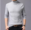 New 2017 winter mens turtleneck warm sweater high collar elastic male thick sweater pullover