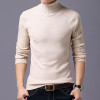 New 2017 winter mens turtleneck warm sweater high collar elastic male thick sweater pullover