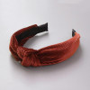 New 2017 Winter Girls Colorful Nylon Velvet Knot Headband Hair Holder Ornament Children Hairband Hair Accessories Kids Hair Band
