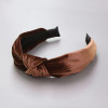 New 2017 Winter Girls Colorful Nylon Velvet Knot Headband Hair Holder Ornament Children Hairband Hair Accessories Kids Hair Band