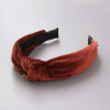 New 2017 Winter Girls Colorful Nylon Velvet Knot Headband Hair Holder Ornament Children Hairband Hair Accessories Kids Hair Band
