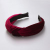 New 2017 Winter Girls Colorful Nylon Velvet Knot Headband Hair Holder Ornament Children Hairband Hair Accessories Kids Hair Band