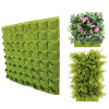 Wall-Mounted Vertical Garden with Pockets Planting Bags Wall-Mounted Vertical Garden with Pockets Planting Bags