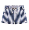 New 2017 Summer Plus Size high waist shorts women Cotton Elastic waist Casual Striped shorts