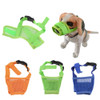 New Dog Anti Bark Bite Mesh Small Large Dogs Pet Mouth Bound Device Safety Adjustable Breathable Muzzle Stop Biting
