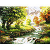 New DIY Oil Painting By Numbers Canvas Picture Painting Living Room Bedroom Wall Home Decor Landscape