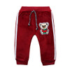 New children clothing baby boys thermal pants jeans for kids 0-5T baby girls plus velvet warm trousers denim autumn and winter