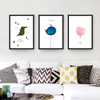Nordic style Modern minimalist Decorative painting of the living room children 's room painting home murals of cartoon animals