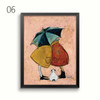 Nordic Abstract Love Canvas Painting Scandinavian Wall Pictures Art Oil Posters and Prints for Living Room Home Decor No Frame
