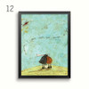 Nordic Abstract Love Canvas Painting Scandinavian Wall Pictures Art Oil Posters and Prints for Living Room Home Decor No Frame