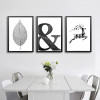 Nordic Abstract Canvas Oil Painting Scandinavian Deer Wall Pictures Art Posters and Prints For Living Room Home Decor Unframed