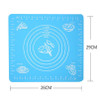 Non-Stick Silicone Mat Kneading Dough Sheet pad with scales,Rolling Dough Pastry Pasta Cooking Tools Kitchen Accessories 2O94