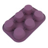 Non-Stick 6 Cups Mousse Silicone Cake Mould Muffin Cup Cupcake Baking Tray Cake Tools