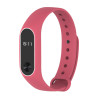 Newest Replace Strap for Xiaomi Mi Band 2 MiBand 2 Silicone Wristbands Colorful Double Color Smart Bracelet for Xiomi Mi Band 2