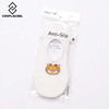 Newest Harajuku Cartoon Pink Leopard Garfield Meia Women Crew Socks Creative Novelty Funny Party Star Egg Sox Cute Cotton Socks