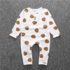 DLY017 retail 2017 new style baby rompers kids 1 pcs hoodies pilot design jumpsuits cotton infant rompers free shipping