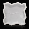 DIY Pavement Mold Stepping Path Stone Cement Brick Double S Manually for Garden Road Concrete Sidewalk Path Marker