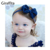 DIY Kids Big Ribbon Bow Bowknot Headbands Elastic Hair Bands Hair Ties Hair Accessories Chiffon Bowknot Headbands Girls Gifts