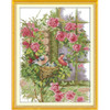 DIY Handmade Needlework Counted Cross Stitch Set Embroidery Kit 14CT Birds' Family Pattern Cross-Stitching 37 * 47cm Home Decor