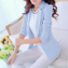 Refeeldeer Ladies Blazer 2017 Long Sleeve Blaser Women Suit jacket Female Feminine Blazer Femme Pink Blue White Black Blazer
