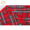 Red Plaid Corset Sexy Women Bustier Verano Corset With Strape Waist Sexy Corset Overbust Corsets Plus Szie bustiers