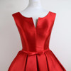 Red Mini Cocktail Dresses Party Short Prom Dress 2017 Girl Graduation Gowns Cheap Coral Color Nude Cocktail Vestidos CourteGQ701