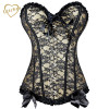 Red Lace Corset With Bow Ruffle For Women Plus Size Waist Corset Blue Corset And Bustier Outwear Overbust Corset Top